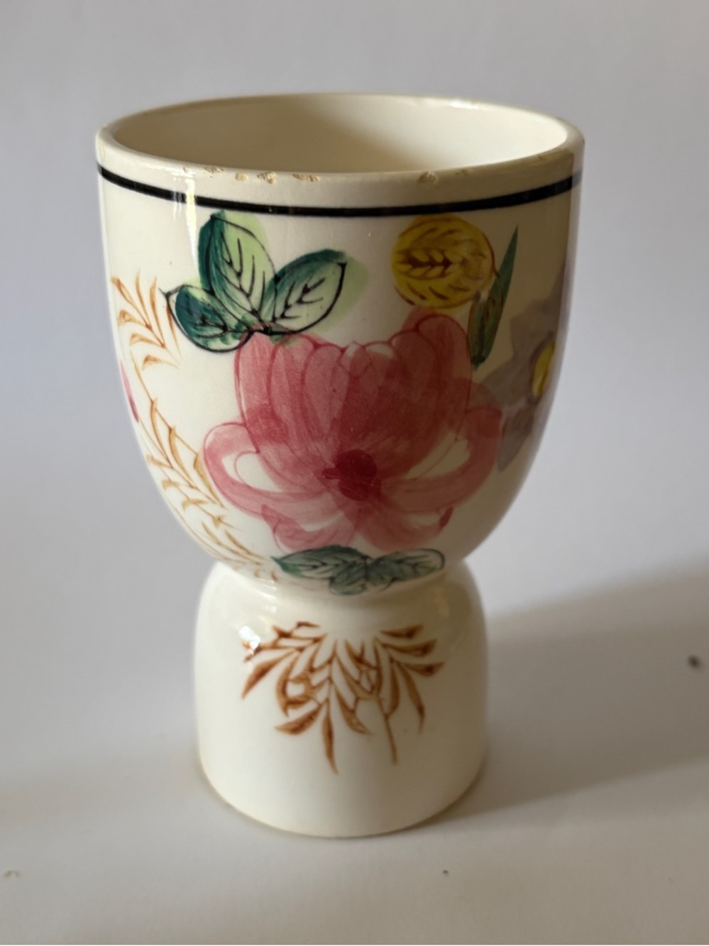 Vintage Mid Century Double Egg Cups 4”